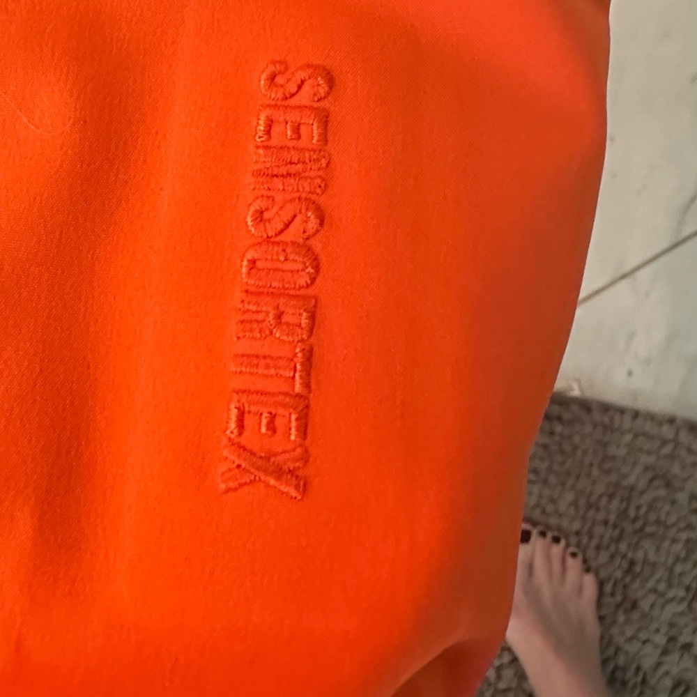 Volkl Orange Ski Coat Nwot Sz 8 - image 7